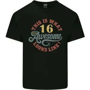 16th Birthday 60 Year Old Awesome Looks Like Mens Light Cotton T-Shirt