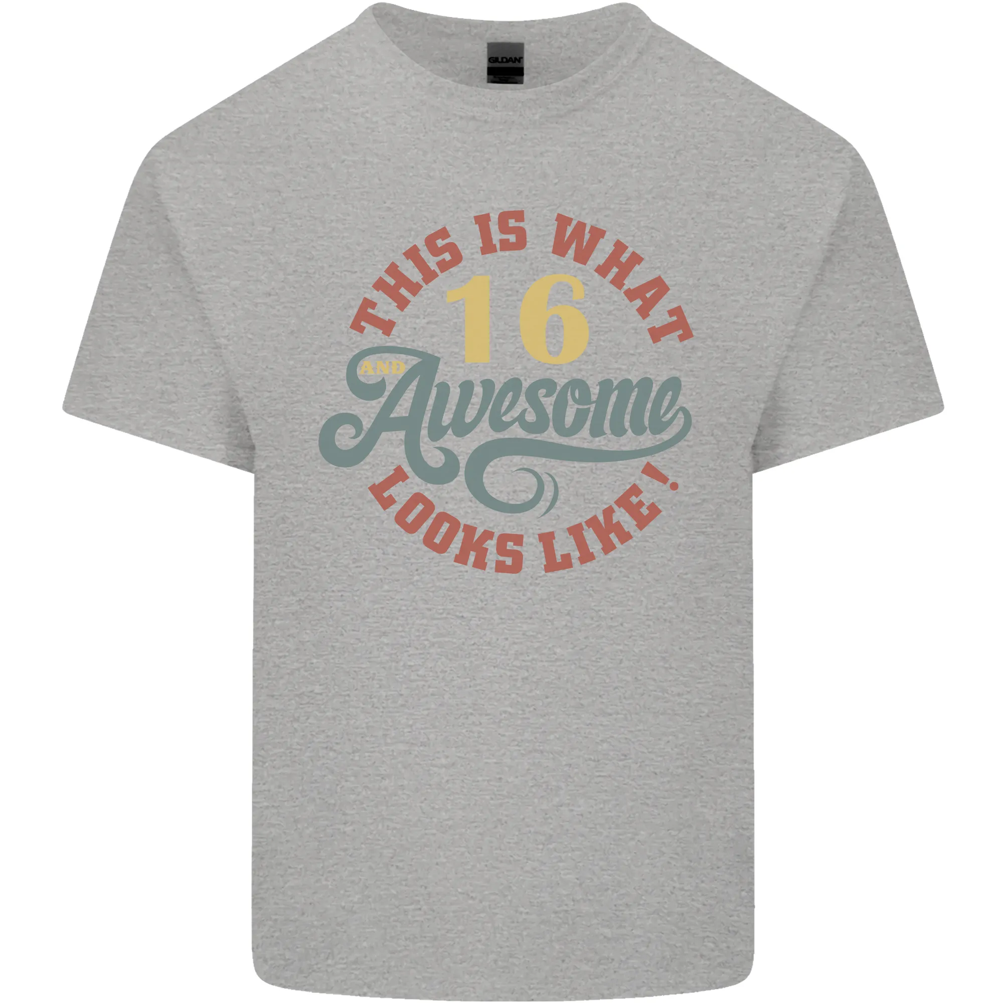 16th Birthday 60 Year Old Awesome Looks Like Mens Light Cotton T-Shirt