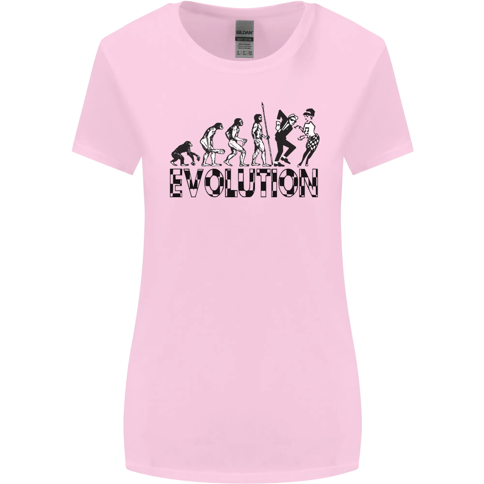 2 Tone Evolution Music 2Tone SKA Womens Wider Cut T-Shirt
