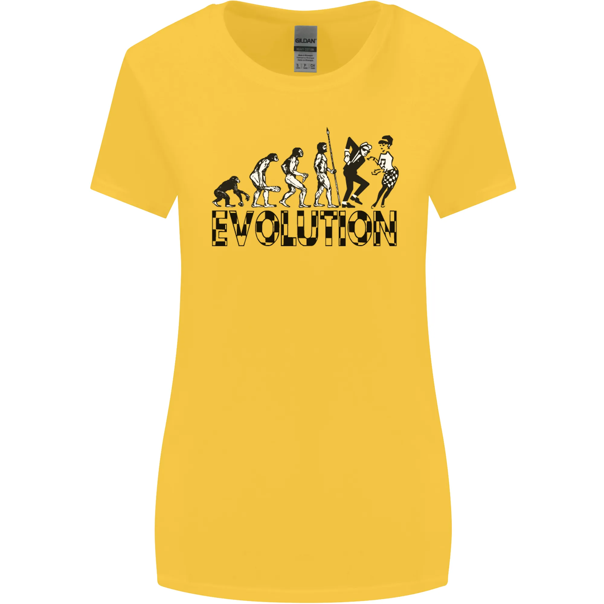 2 Tone Evolution Music 2Tone SKA Womens Wider Cut T-Shirt
