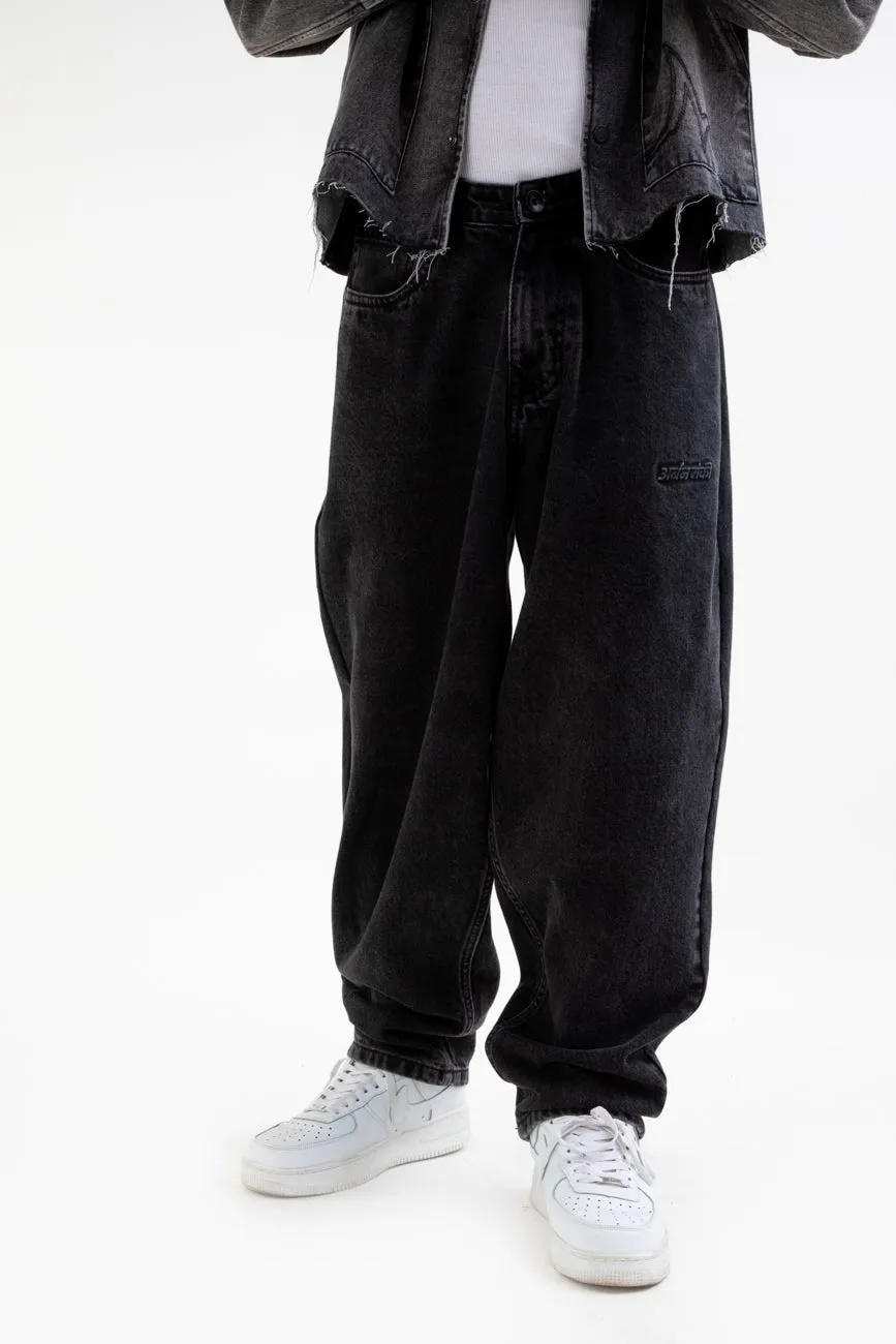90s Skater Jeans // Black