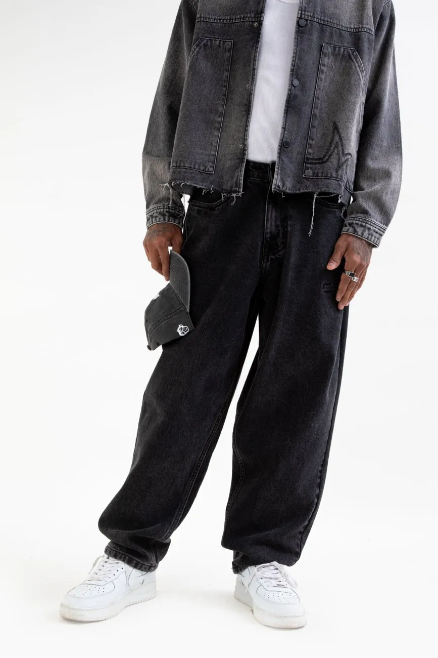90s Skater Jeans // Black