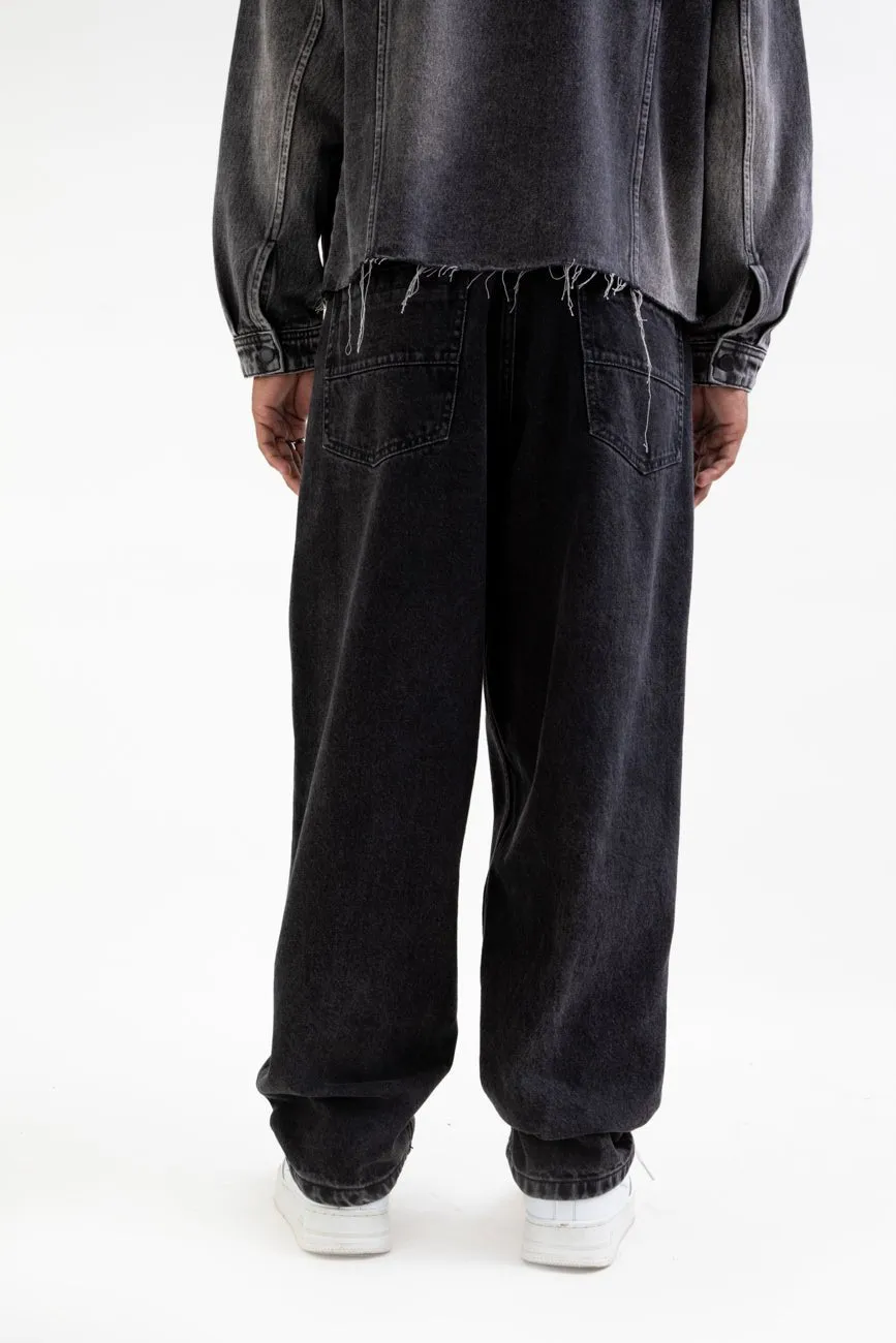 90s Skater Jeans // Black