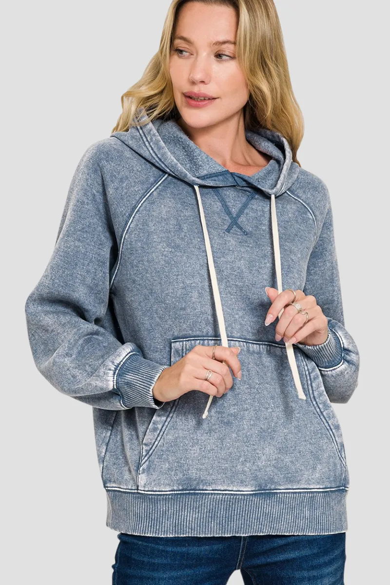 Acid Wash Hoodie