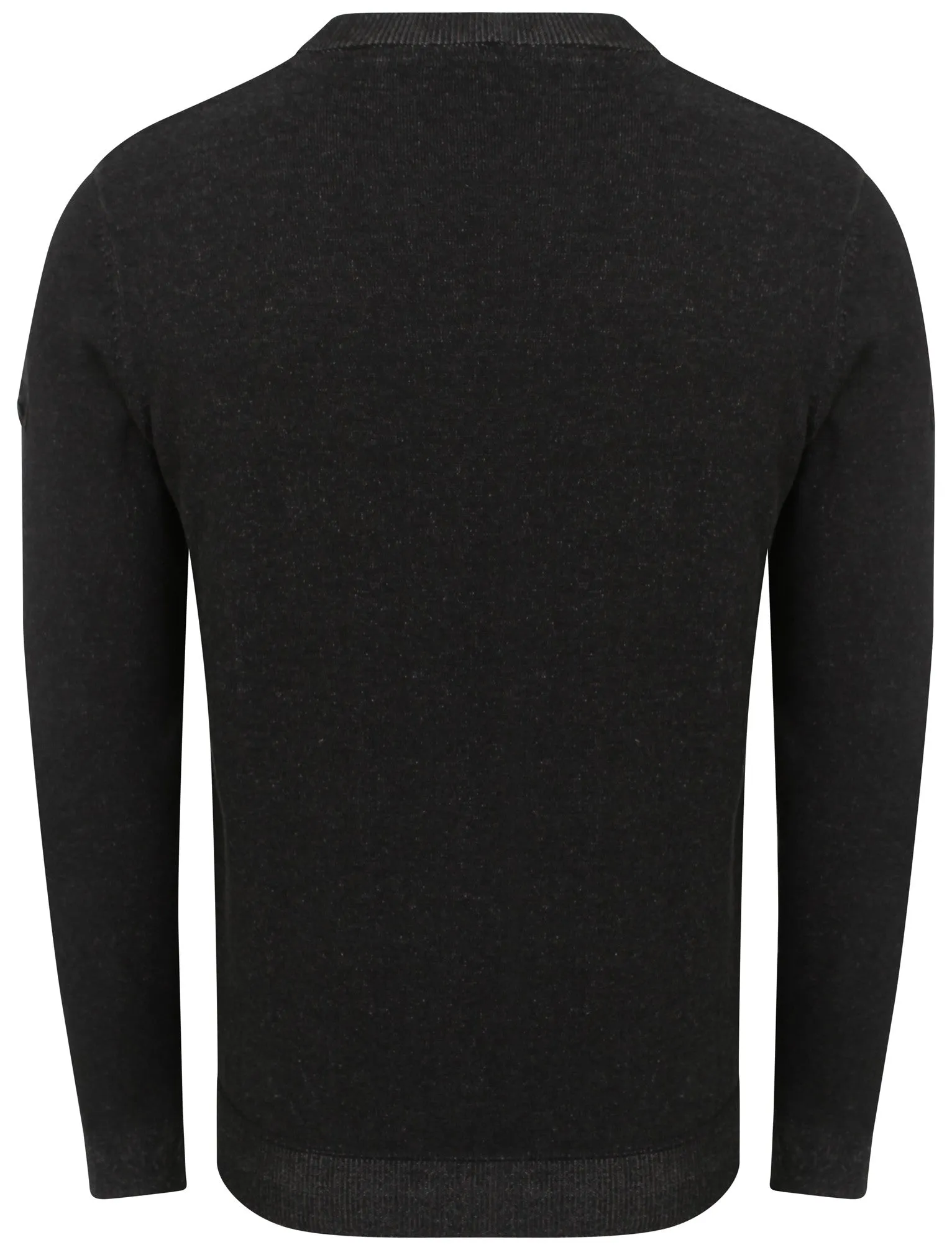 Antoni Jumper with Inner Mock T-Shirt in Black - Dissident