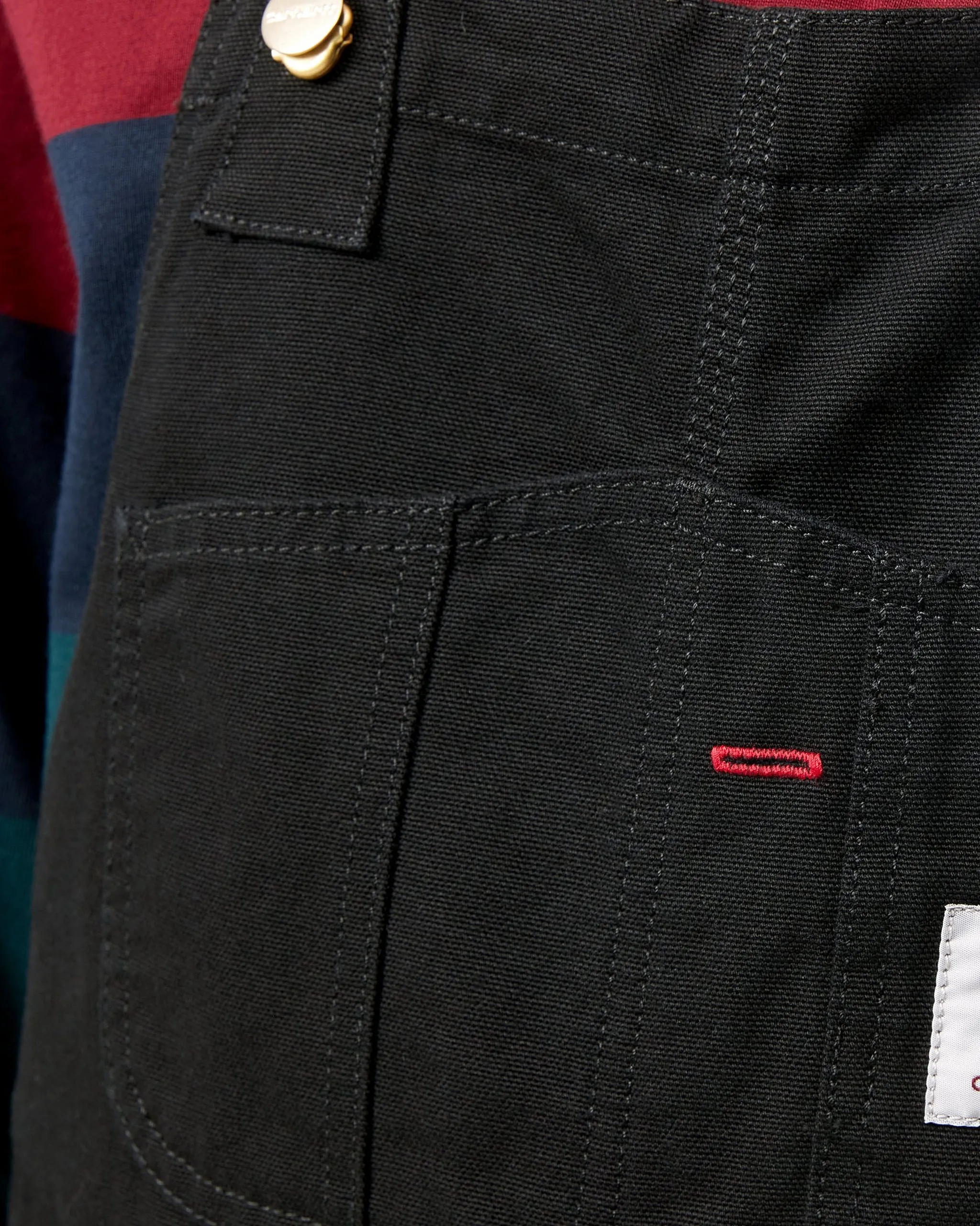 Carhartt WIP Bib Overall - Black Rinsed