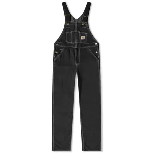 Carhartt WIP - Bib Overalls (Black Stone Washed)