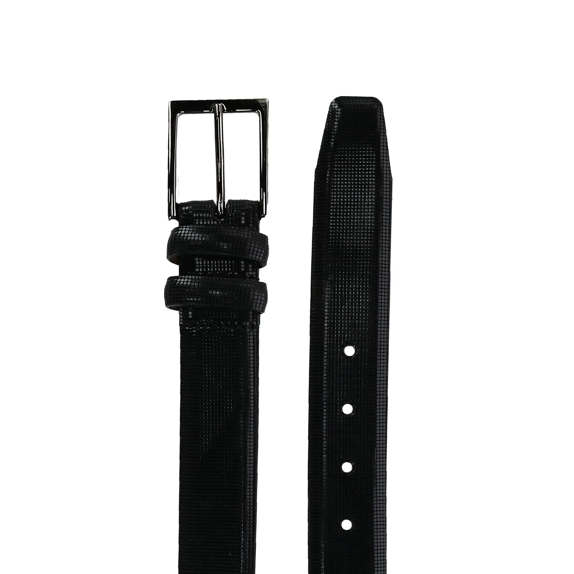 CrookhornDavis Men's The Michigan Avenue 35mm Italian Calfskin Leather Belt