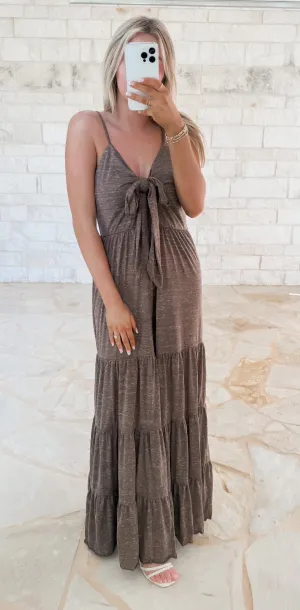 Daily Romance Brown Jumpsuit