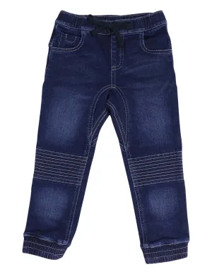 Denim knit jean
