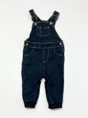 Denim overalls - Size 6-9 months