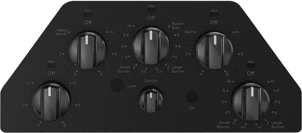 GE 30" Built-In Knob Control Electric Cooktop JEP5030DTBB