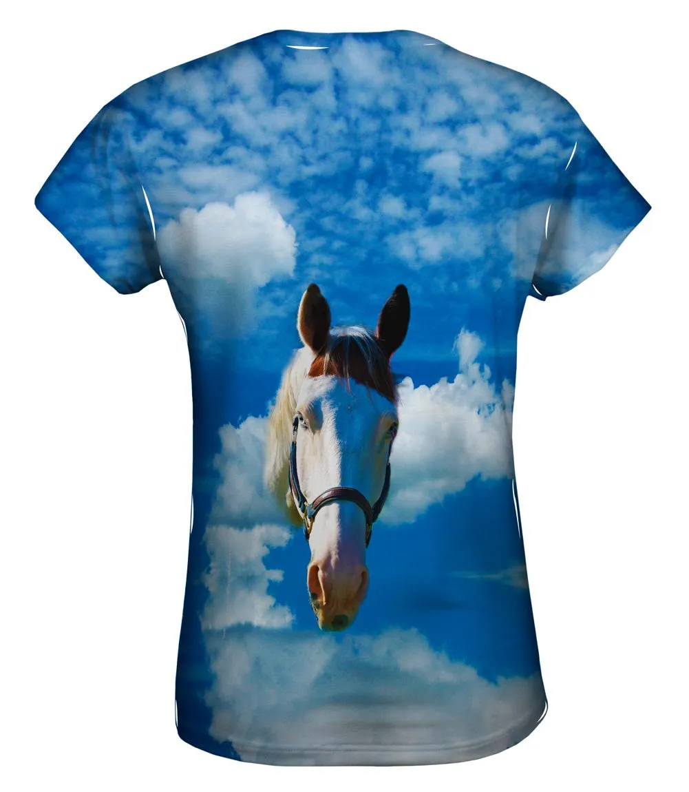 Homely White Horse