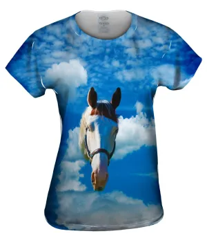 Homely White Horse