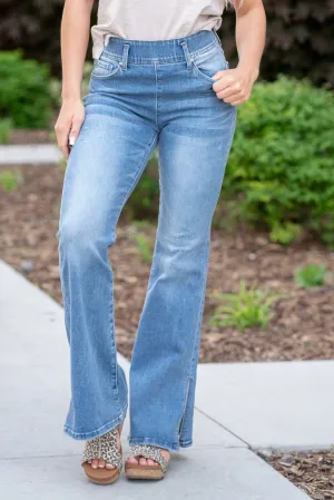 Isabella High Rise Pull On Flare