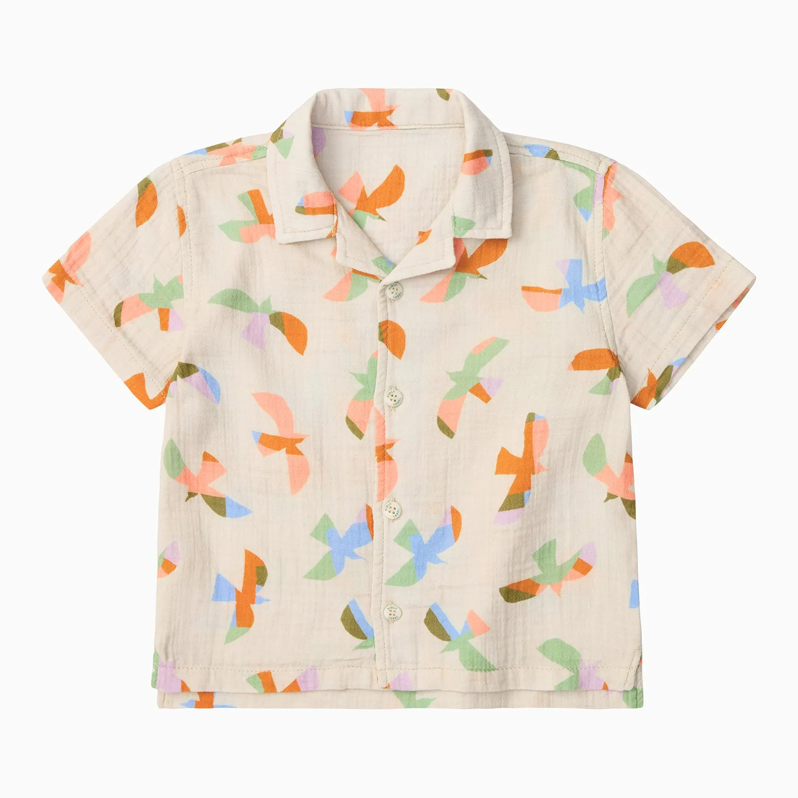KIDLY by MORI Muslin Shirt and Jean Outfit