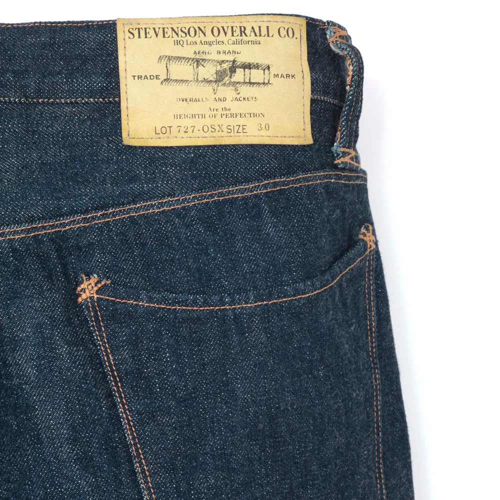 LA JOLLA 13oz Selvedge Green-Cast Denim - Slim Tapered OW