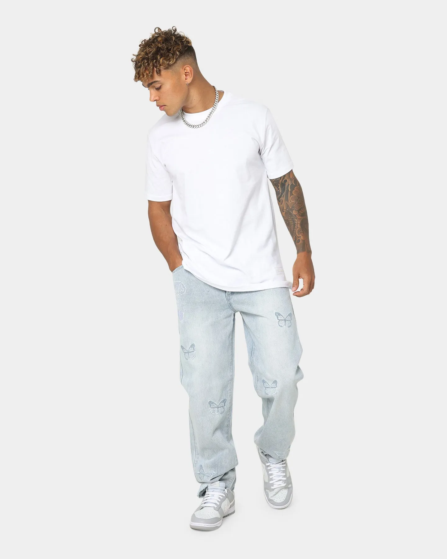 Loiter Freedom Skate Jeans Washed Blue