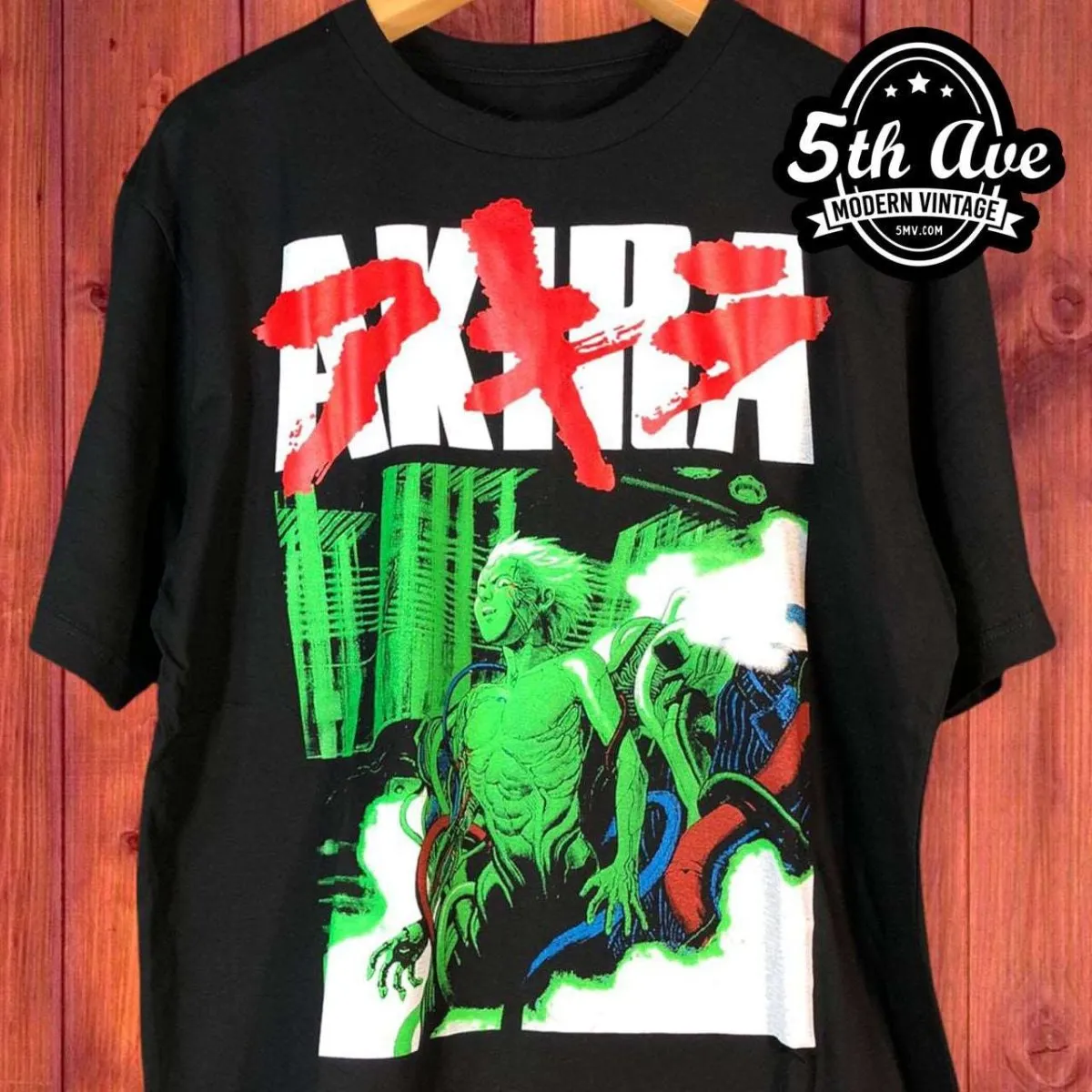 Neo Tokyo Revolution: The Akira Double Stitch Crew Neck t shirt