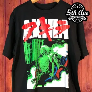Neo Tokyo Revolution: The Akira Double Stitch Crew Neck t shirt