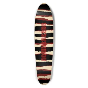 Nowhere2be Crazy Zebra Longboard