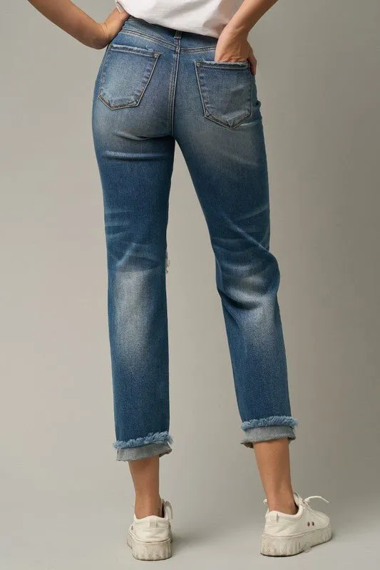 Ripped Boyfriend Jeans