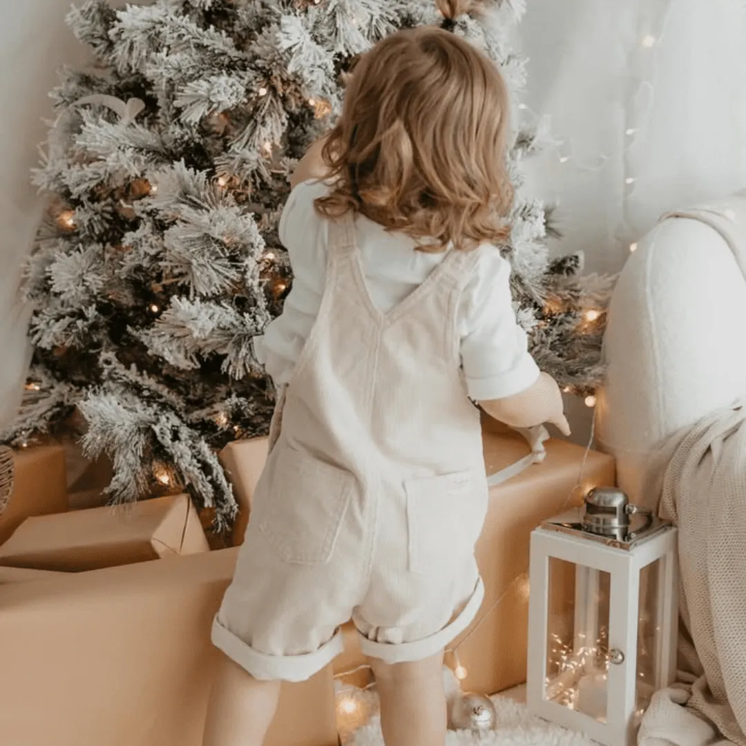 Seaside Cotton Cord Overalls