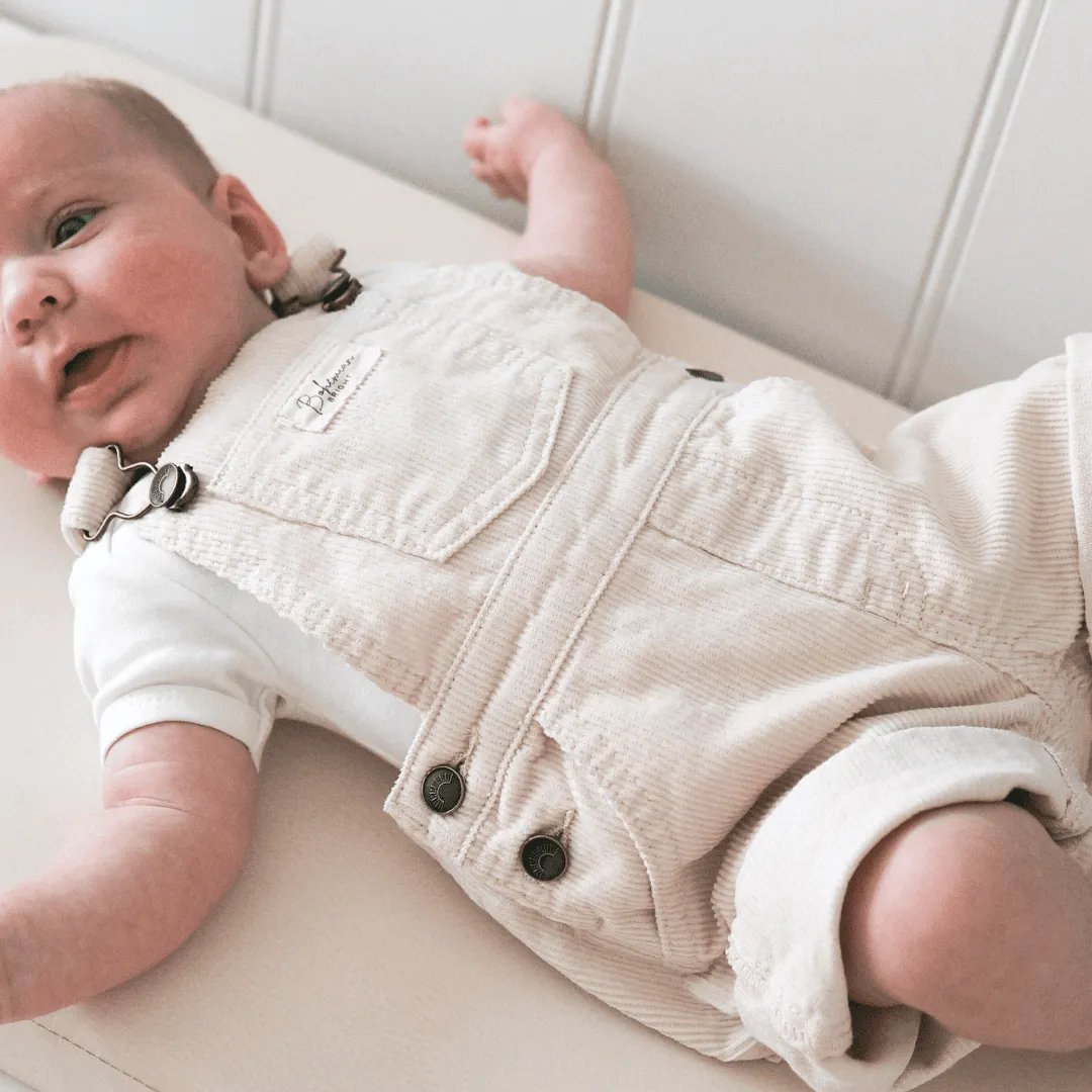 Seaside Cotton Cord Overalls