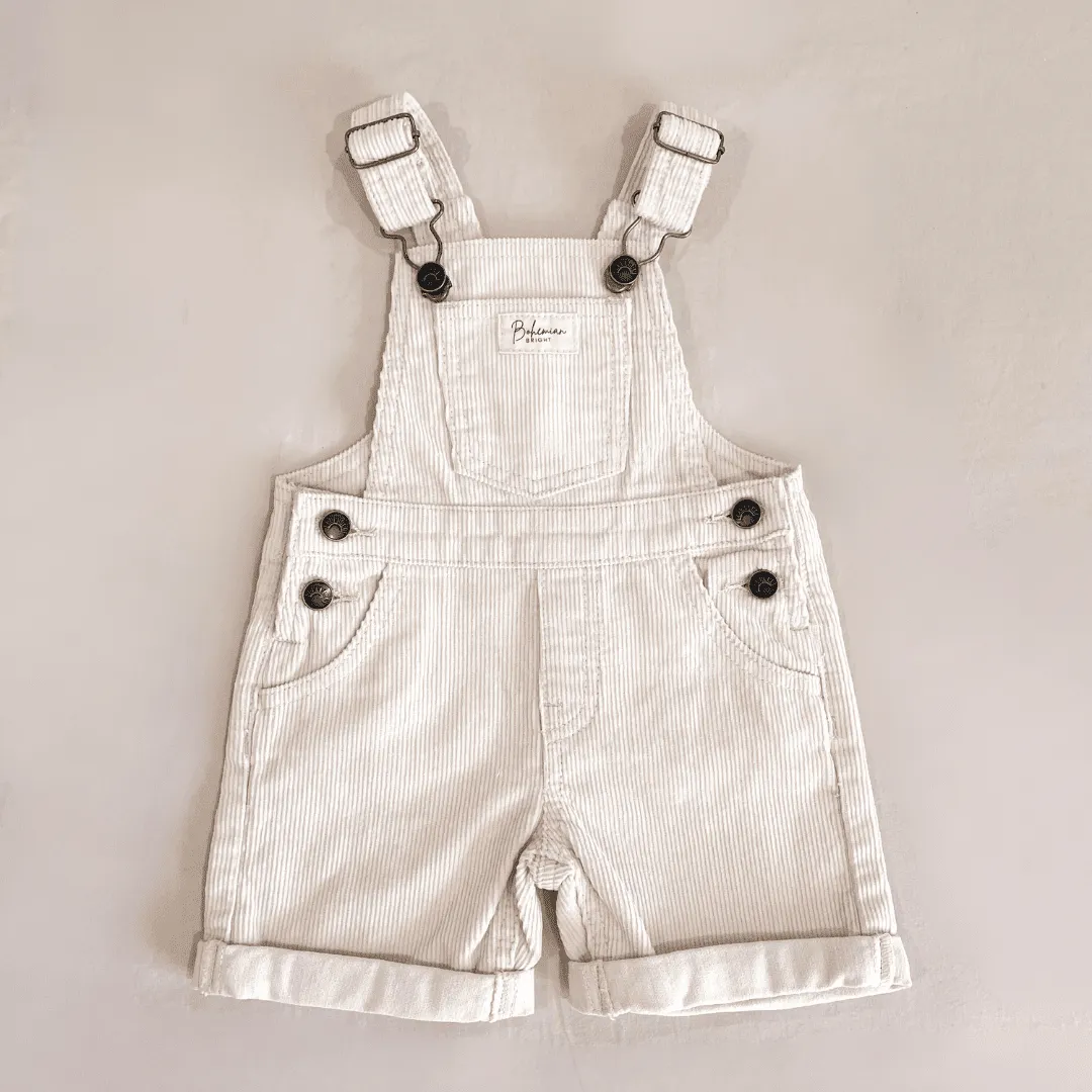 Seaside Cotton Cord Overalls