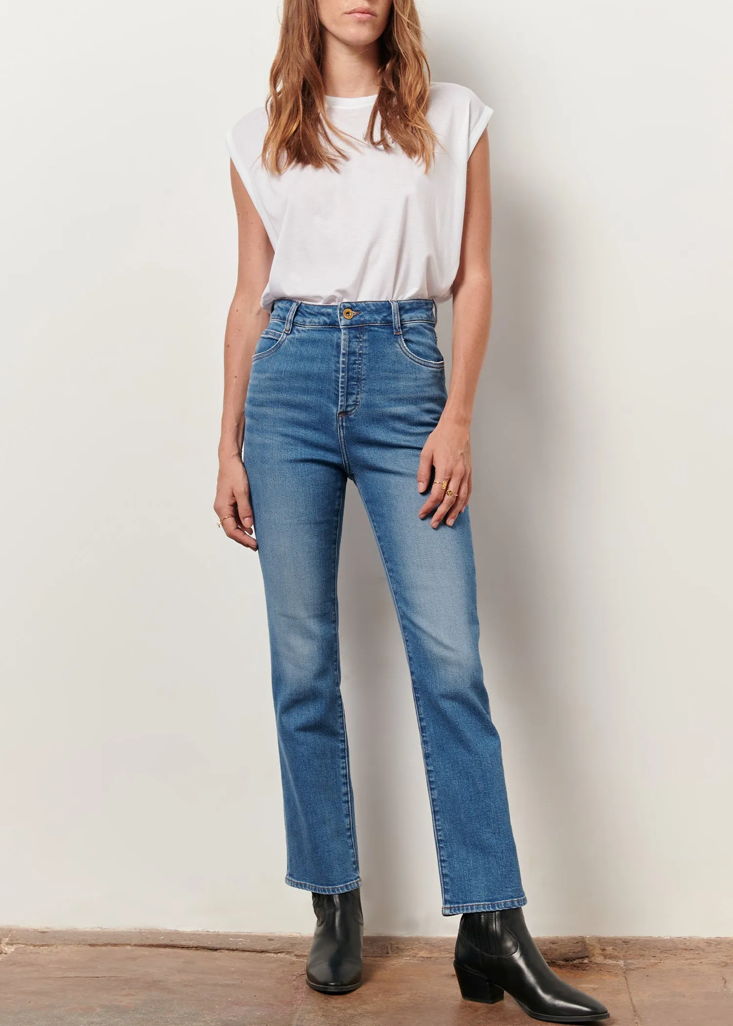 Sessun BIBI Jeans in Vintage Blue