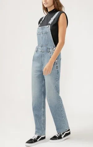 SILVER 90S BAGGY OVERALL