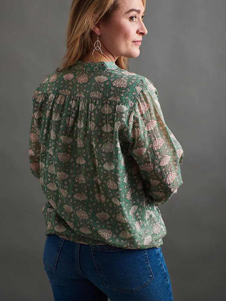 Stella Top - Aegean Teal Mix