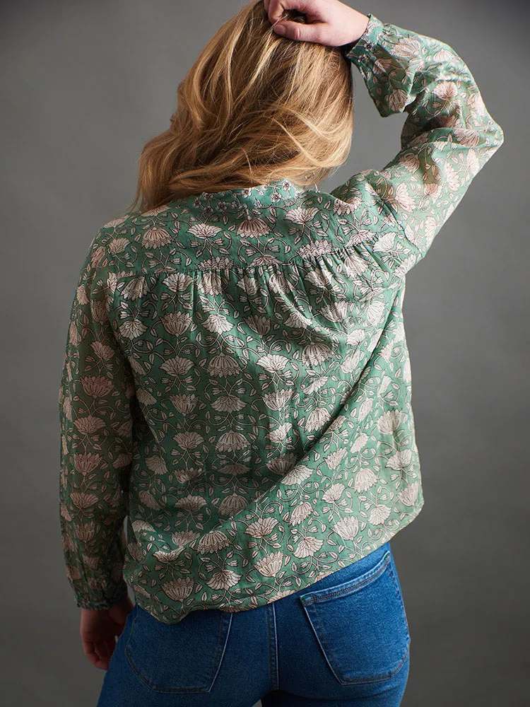 Stella Top - Aegean Teal Mix