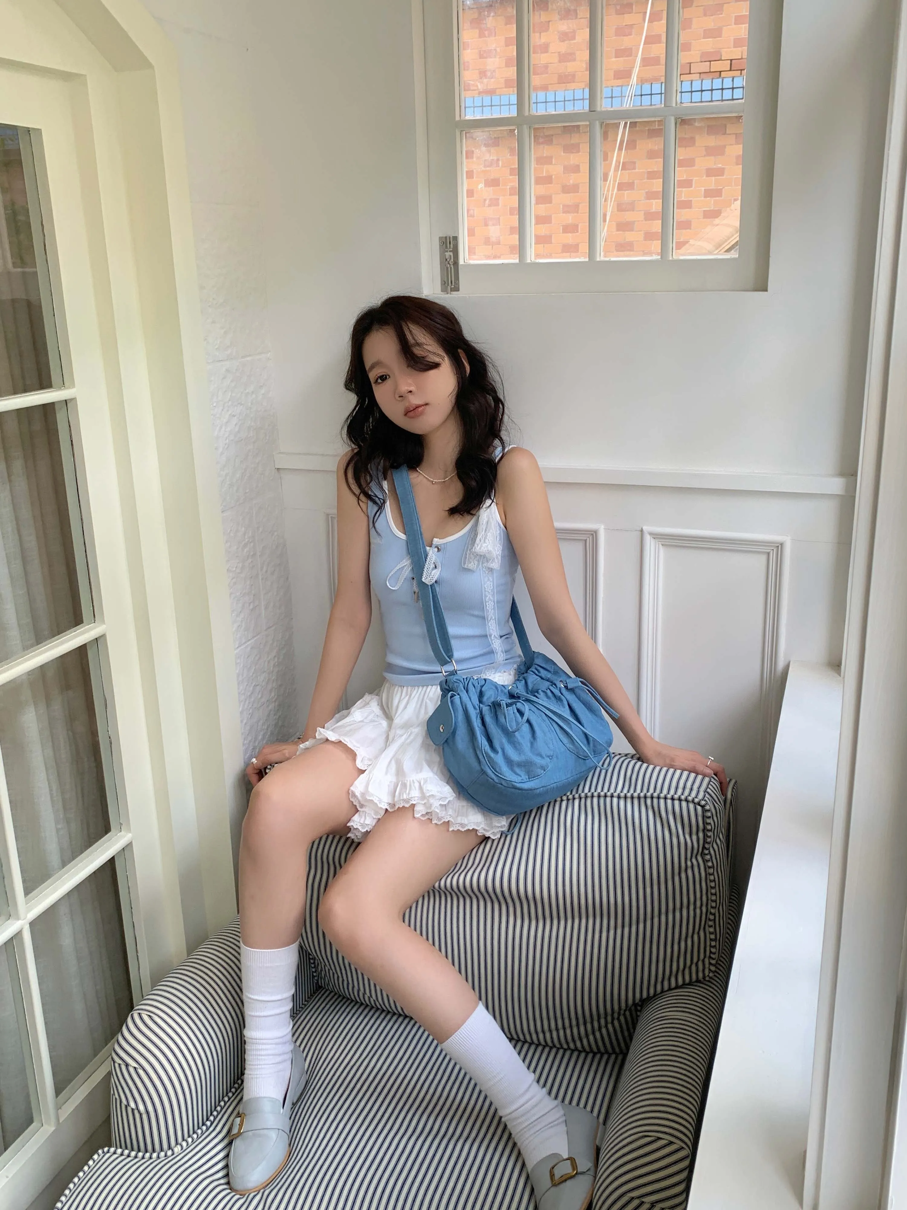 Toast Cream Puff Collection JEANS BLUE