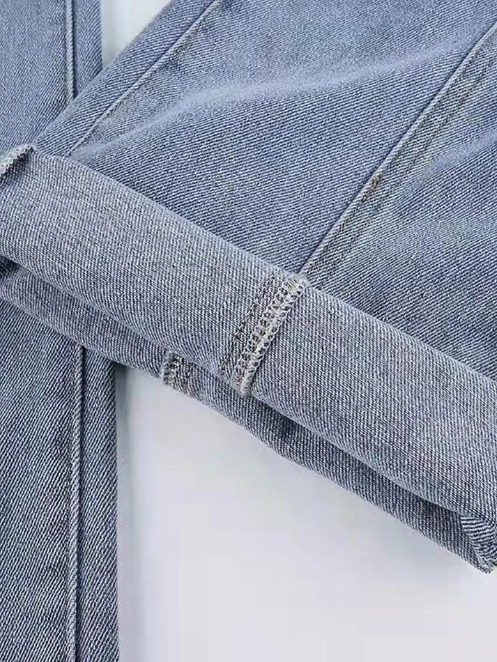Uniwim Back Star Patchwork Jeans