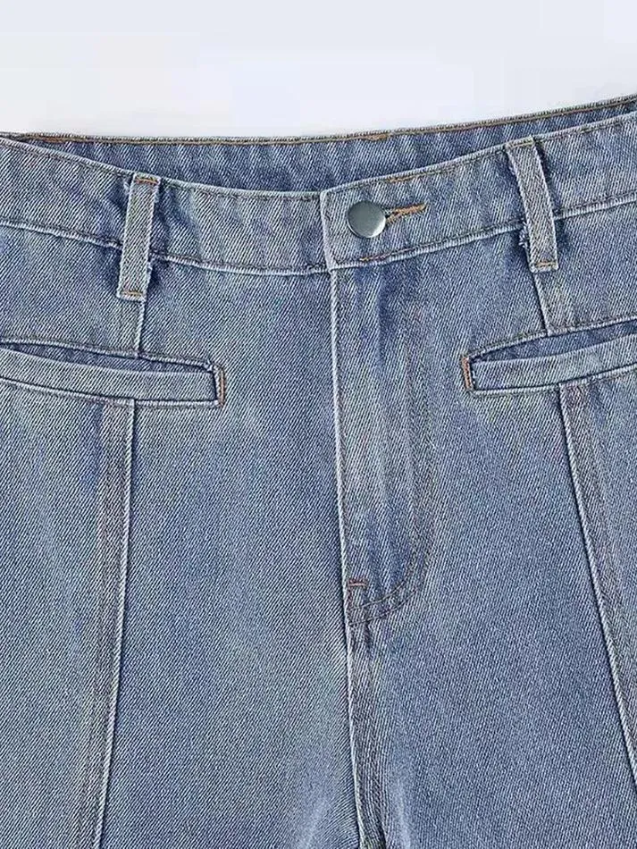 Uniwim Back Star Patchwork Jeans