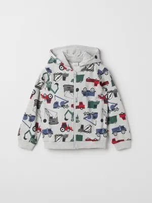 Vehicle Print Kids Hoodie