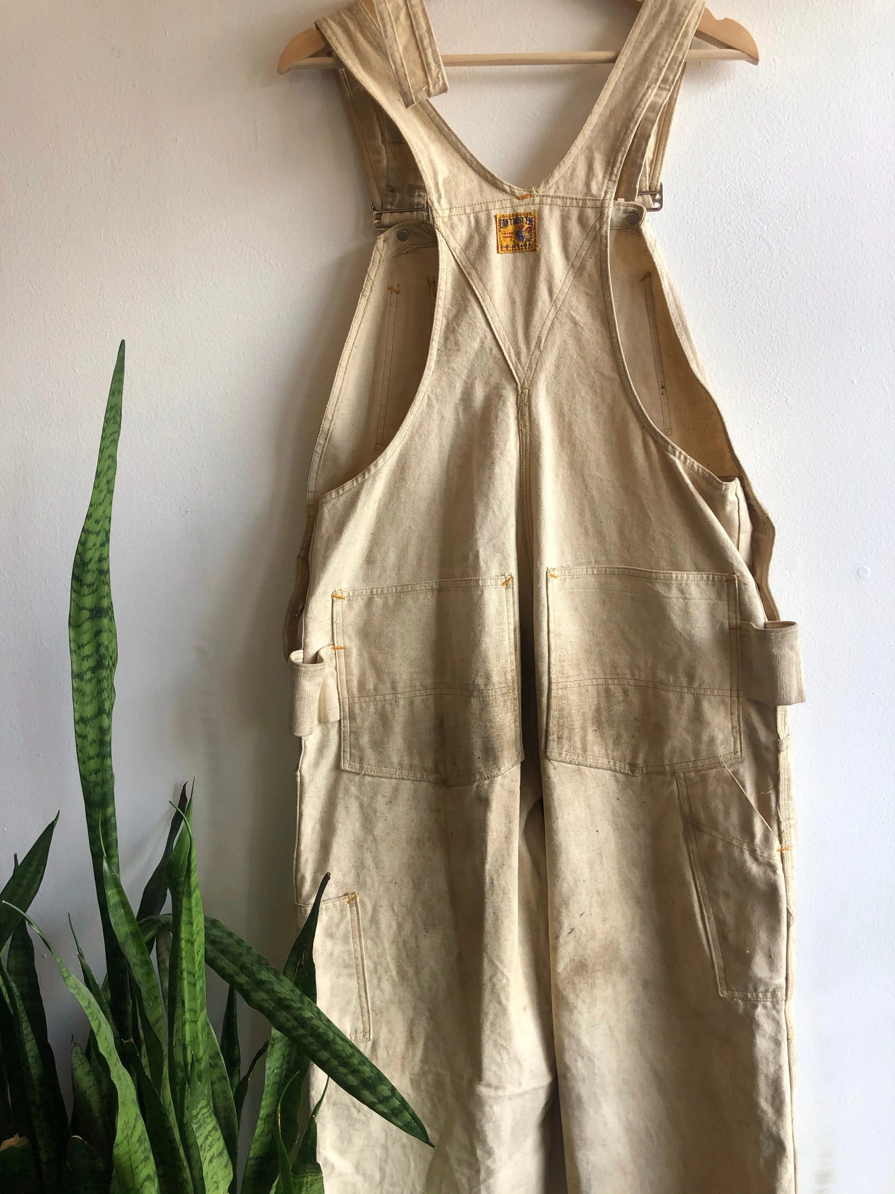 Vintage 1940/1950 Cant Bust Em Carpenter Overalls