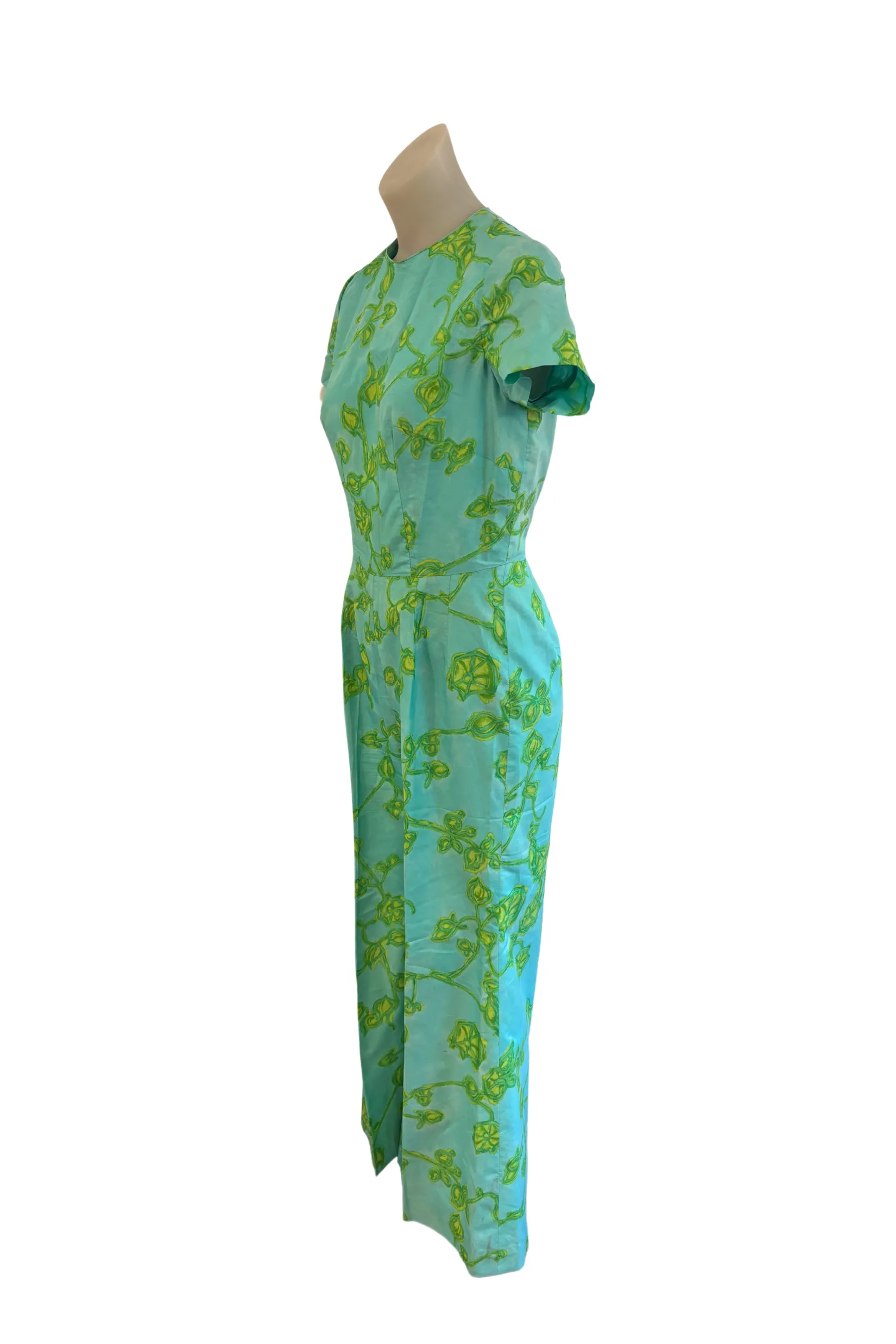 Vintage jumpsuit   scarf, S
