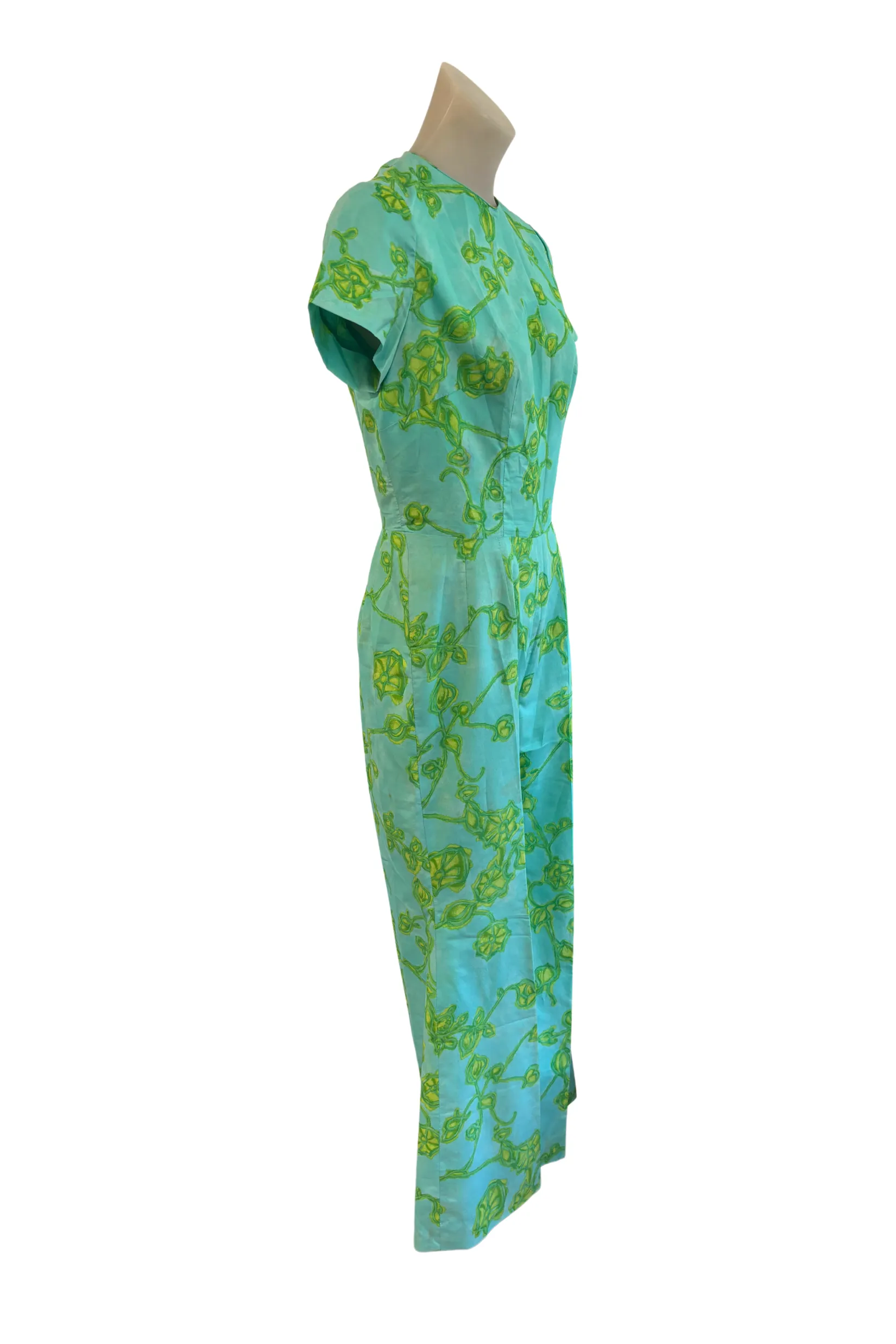 Vintage jumpsuit   scarf, S