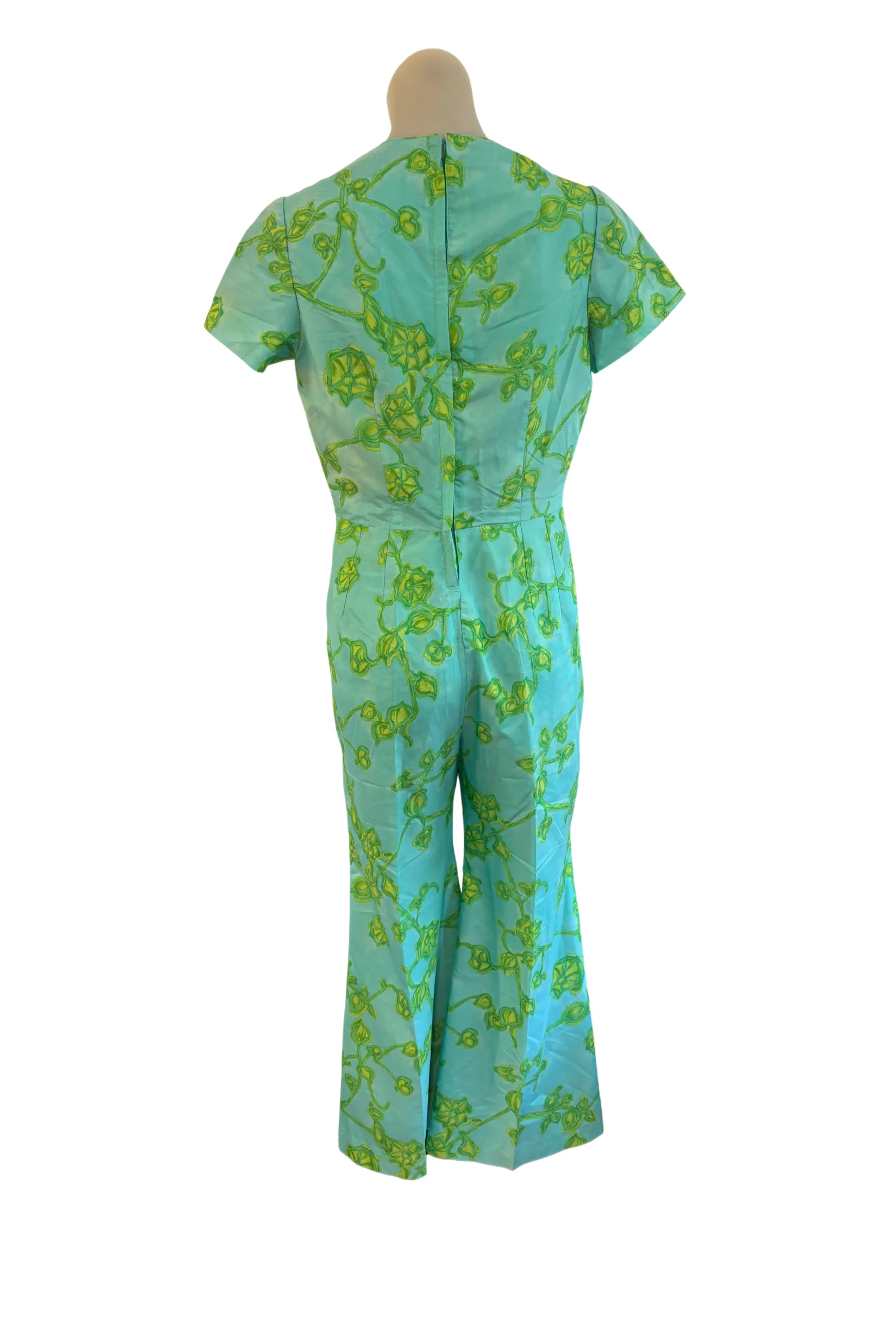 Vintage jumpsuit   scarf, S