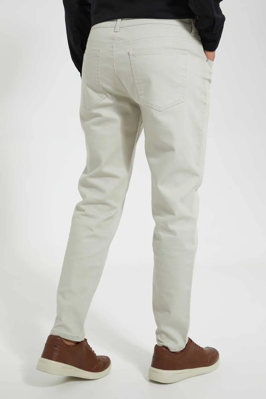 White Regular Fit Jean
