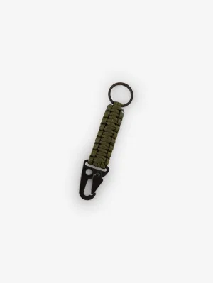 Woven Clip Keyring - Tarmac