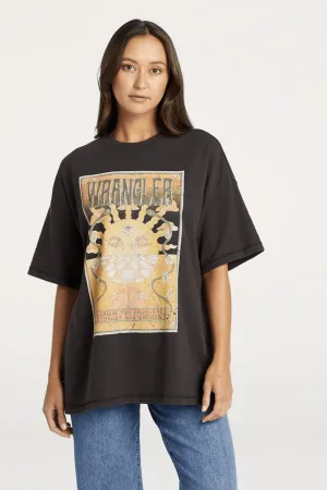WRANGLER BOXY SLOUCH TEE - MIND MIRAGE