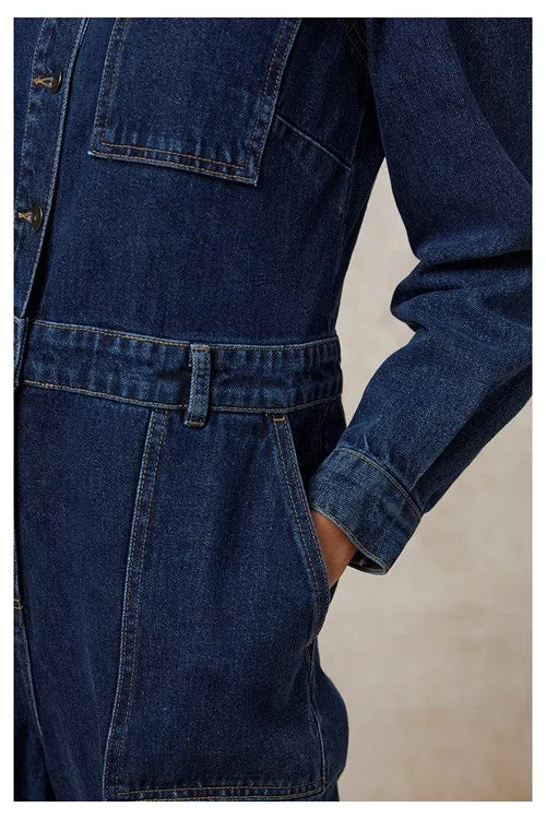 Yara Denim Boilersuit